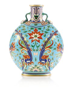 Vase cloisonné de Minton, 1867 - Christopher Dresser