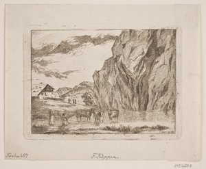 Paysage de montagne - Christopher Friederich Köppen