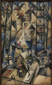 Le vieux port - Christopher Richard Wynne Nevinson