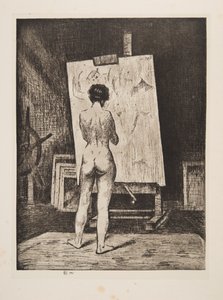 Le Connaisseur, pub. 1922 - Christopher Richard Wynne Nevinson