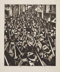 Une Aube - Christopher Richard Wynne Nevinson