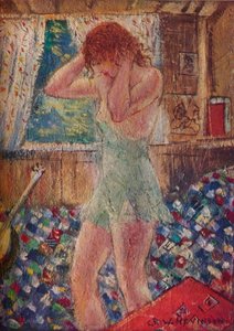 Dans la caravane, XXe siècle - Christopher Richard Wynne Nevinson