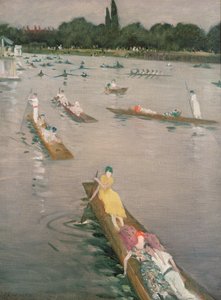 Régate à Henley - Christopher Richard Wynne Nevinson