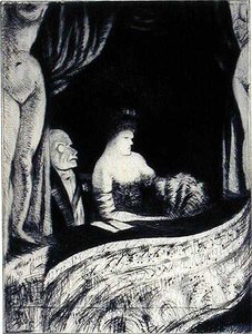 Succès (Une loge au théâtre) - Christopher Richard Wynne Nevinson