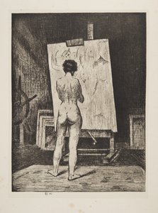Le Connaisseur, pub.1922 - Christopher Richard Wynne Nevinson