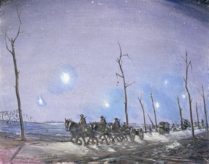 Fusées éclairantes, 1918 - Christopher Richard Wynne Nevinson