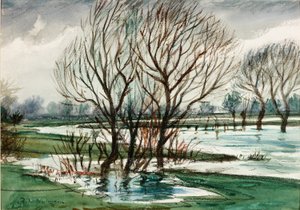 Saules, vers 1927 - Christopher Richard Wynne Nevinson