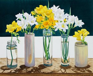 Nature morte Freesias - Christopher Ryland