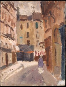 Une rue à Nantes, 1920-1930 - Christopher Wood