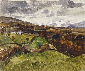 Paysage de Cumberland - Christopher Wood