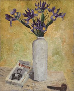 Iris dans un Vase Haut