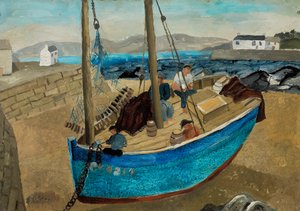 Le Bateau bleu - Christopher Wood