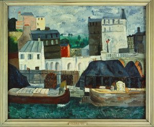 La Seine à Passy, avril-mai 1928 - Christopher Wood