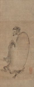 Shakyamuni descendant la montagne, 15ème siècle - Chuan Shinko