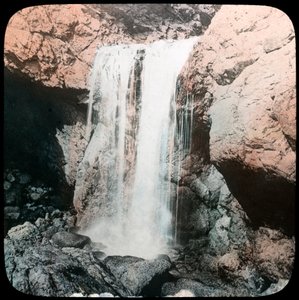 Cascade, Mullion, Cornouailles, fin du 19ème ou début du 20ème siècle - Church Army Lantern Department