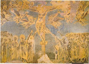 crucifixion du transept gauche