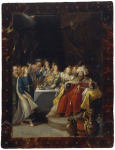 Le festin de Balthazar - Circle of Frans Francken the Younger