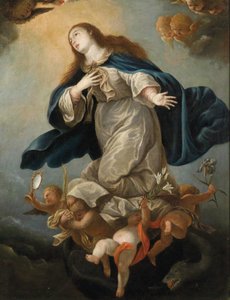 Maria Immaculata - Circle of Mateo Cerezo