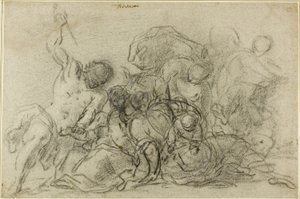 Massacre des Innocents - Circle of Titian