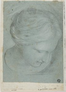 Tête de femme sculptée