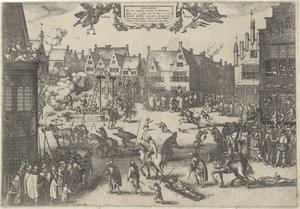 Exécution des conspirateurs de la Conspiration des Poudres, 1606