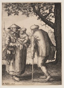 Famille paysanne - Claes Jansz. Visscher