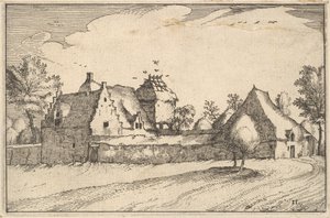 Ferme Enceinte, planche 11 de Regiunculae et Villae Aliquot Ducatus Brabantiae