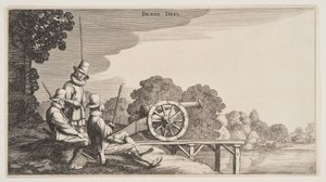 Les trois artilleurs, extrait de Paysages (Playsante Lantschappen)