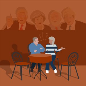 Débat au café