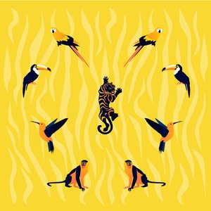 Animaux jaune et noir - Claire Huntley