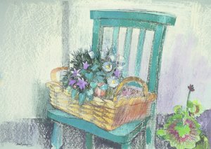 Campanules et marguerites - Claire Spencer