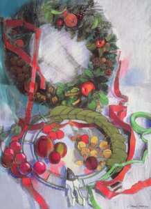 Fabrication de guirlandes de Noël