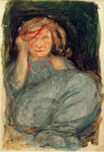 Enfant avec collier de corail - Clara Siewert