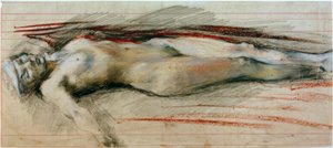 Esquisse pour la sorcière morte II