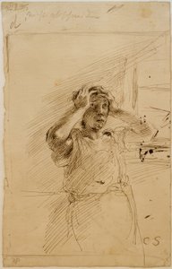 Désespéré (Autoportrait ?) - Clara Siewert