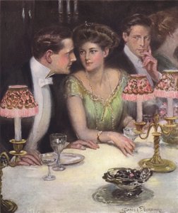 Les seuls deux au dîner
