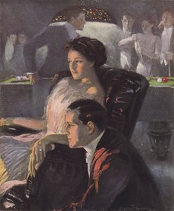 Les seuls deux à la fête de la maison - Clarence F. Underwood