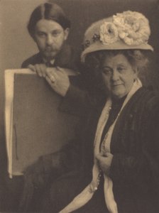 Alvin Langdon Coburn et sa mère - Clarence H White