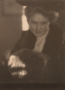 Fille avec manchon - Clarence H. White
