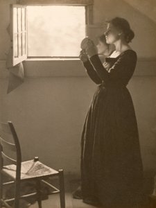 Fille avec un miroir, 1898