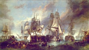 Bataille de Trafalgar - Clarkson Frederick Stanfield