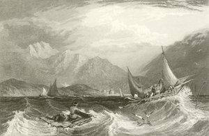 Port de Bombay - Bateaux de pêche, pendant la mousson - Clarkson Frederick Stanfield