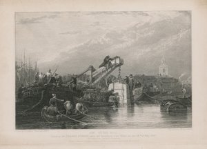 La cloche de plongée utilisée au tunnel de la Tamise - Clarkson Frederick Stanfield