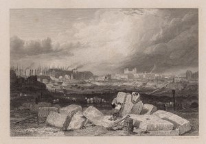 La Tour de Londres depuis les fouilles des docks de St Katherine - Clarkson Frederick Stanfield