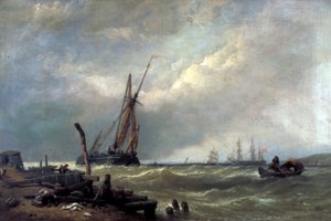 Sur le Texel - Clarkson Stanfield