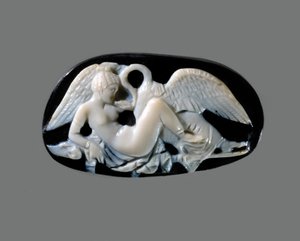 Léda et le cygne Camée, 3e siècle après J.-C. - Classical Antiquities