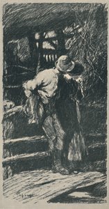 Une cour à Devon, 1919