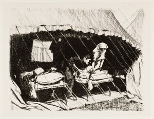 Poste de secours en France - Claude Allin Shepperson