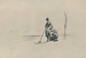 Les skieurs, 1919 - Claude Allin Shepperson