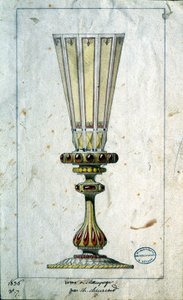 Décoration pour flûtes à champagne, dessin à l